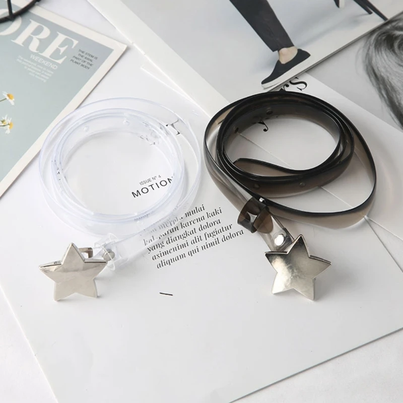 Рисунок 5 - Женский ремень, прозрачный ремень со звездой