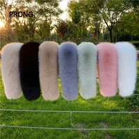 Women Faux Fox Fur Collar Shawl Furry Fur Collar For Winter Coat Hood Fur Decor Fake Fur Scarf Parkas Coat Fur Collar Scarves 1