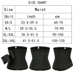 Steel Boned Adjustable Waist Trainer and Body Shaper - XS-S (Black)