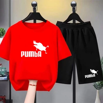 T-shirt Summer Unisex Short Sleeve Children Set 1