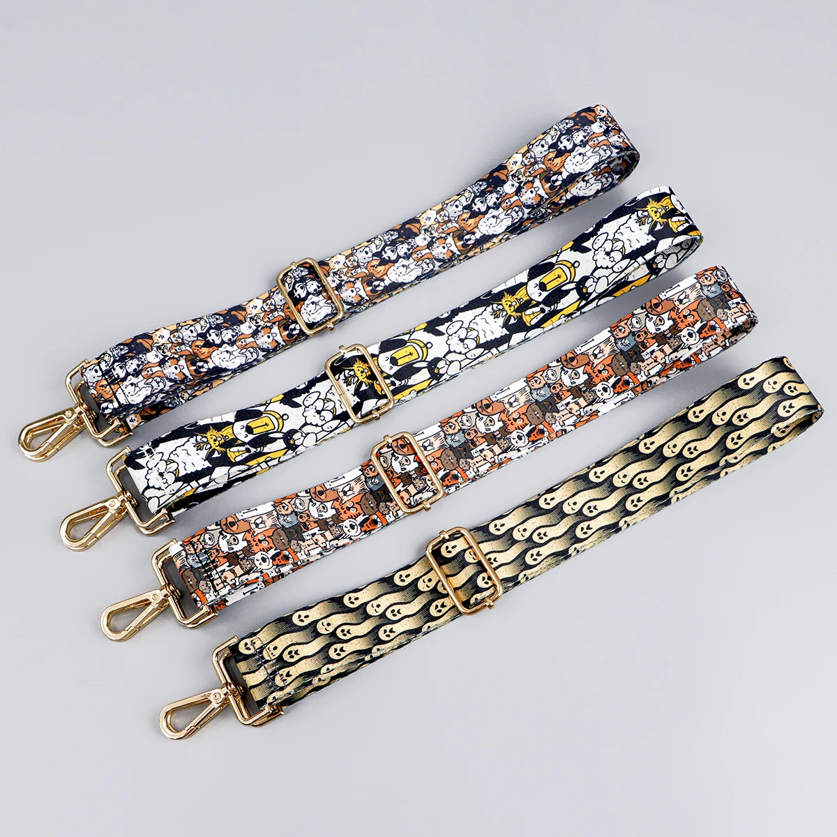 

Cute Dogs Strap Handbags Crossbody Women Adjustable Bag Belt Guitar Straps Detachable Sling Shoulder Strap Bag Accessories