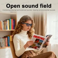 New Camera Control Smart Glasses 2025 Music Sunglasses Headphones Wireless Bluetooth Call Headset HIFI Audio glasses For Android - Image 2