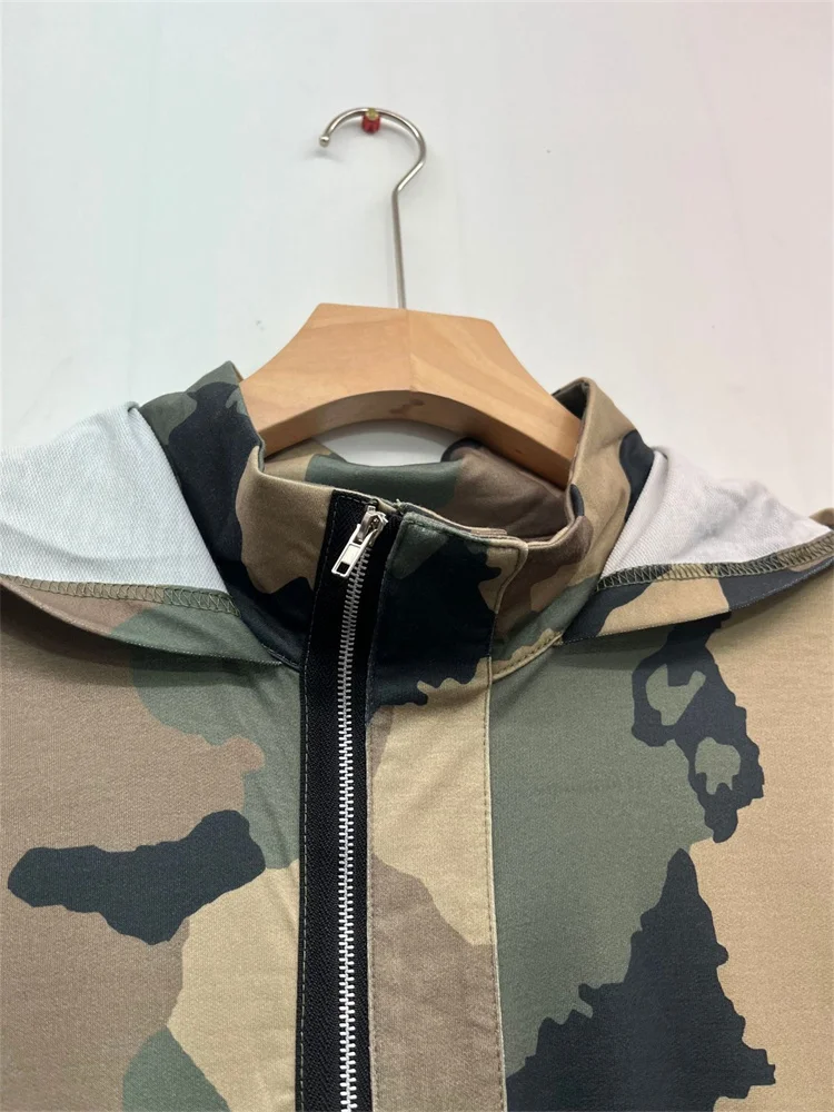 Wmstar Jumpsuit Women Camouflage Cargo Pants Pockets Zip Up Casual Cool Fashion Streetwear Romper Wholesale Dropshipping S-2XL