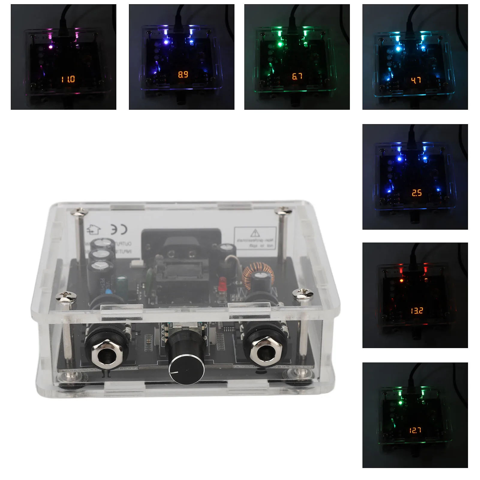

LED Display Tattoo Power Supply Digital Transparent 2 Modes Color Lights Tattoo Machine Battery Power Supply US EU 90‑250V