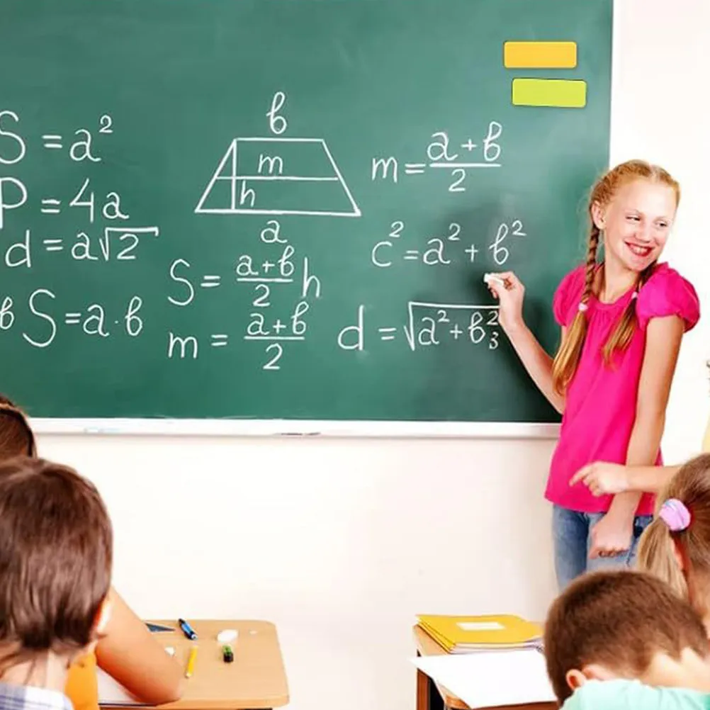 54Pcs 드라이 지우기 자석 자기 이름표 태그 쓰기 가능 메시지 보드 학교 액세서리 냉장고 메모 태그 자기 라벨