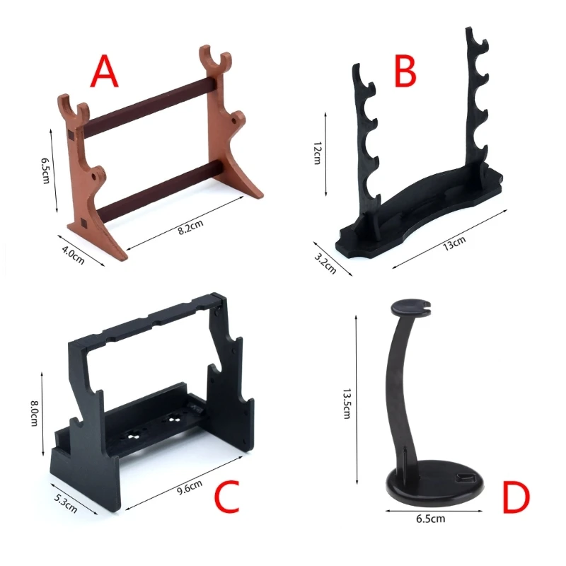 Cartoon Show Tiers Sword Display Stand Plastic Knives Holder Rack Decorations