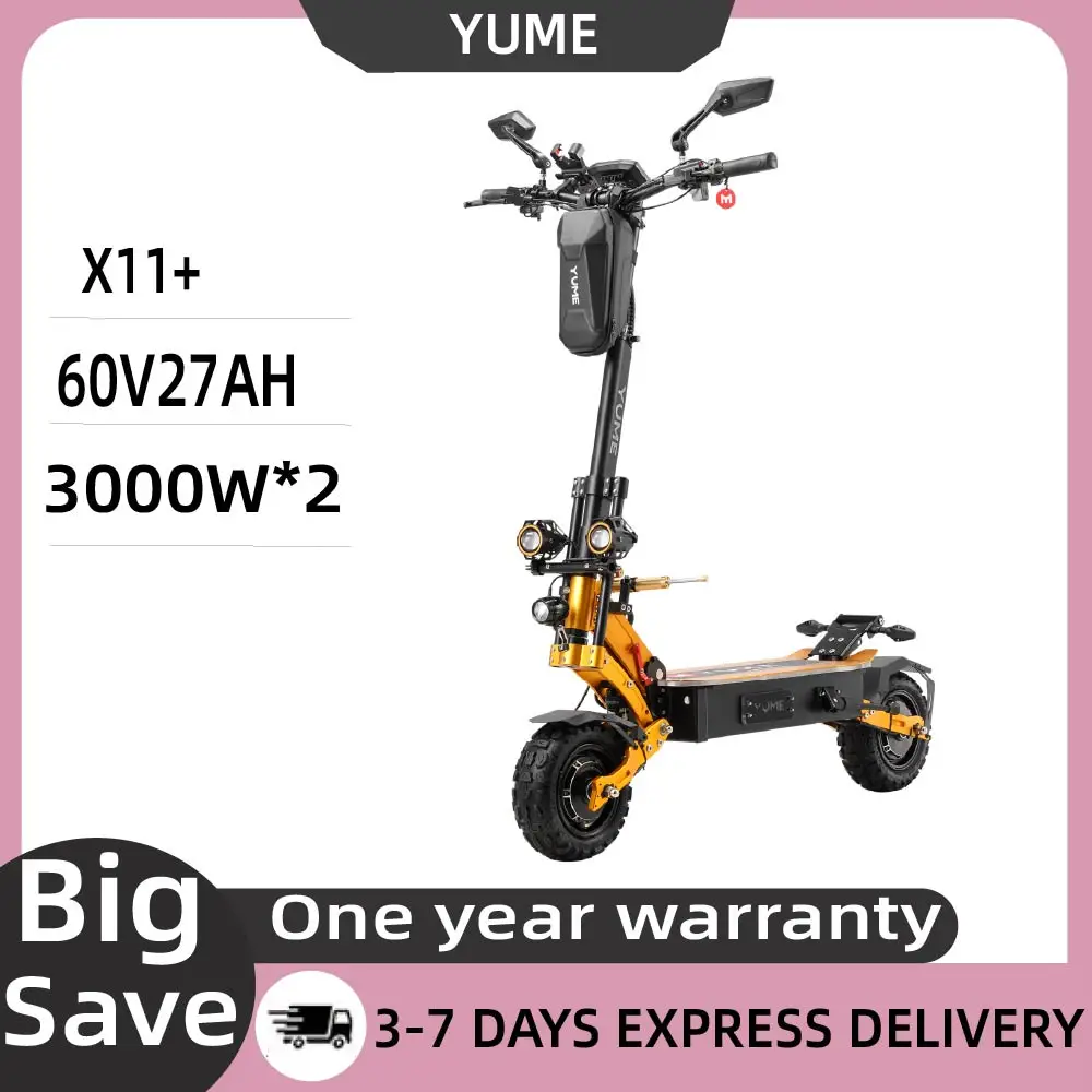 YUMEX11+ElectricScooterforAdults3000WDualMotor60V27/30AhBattery11