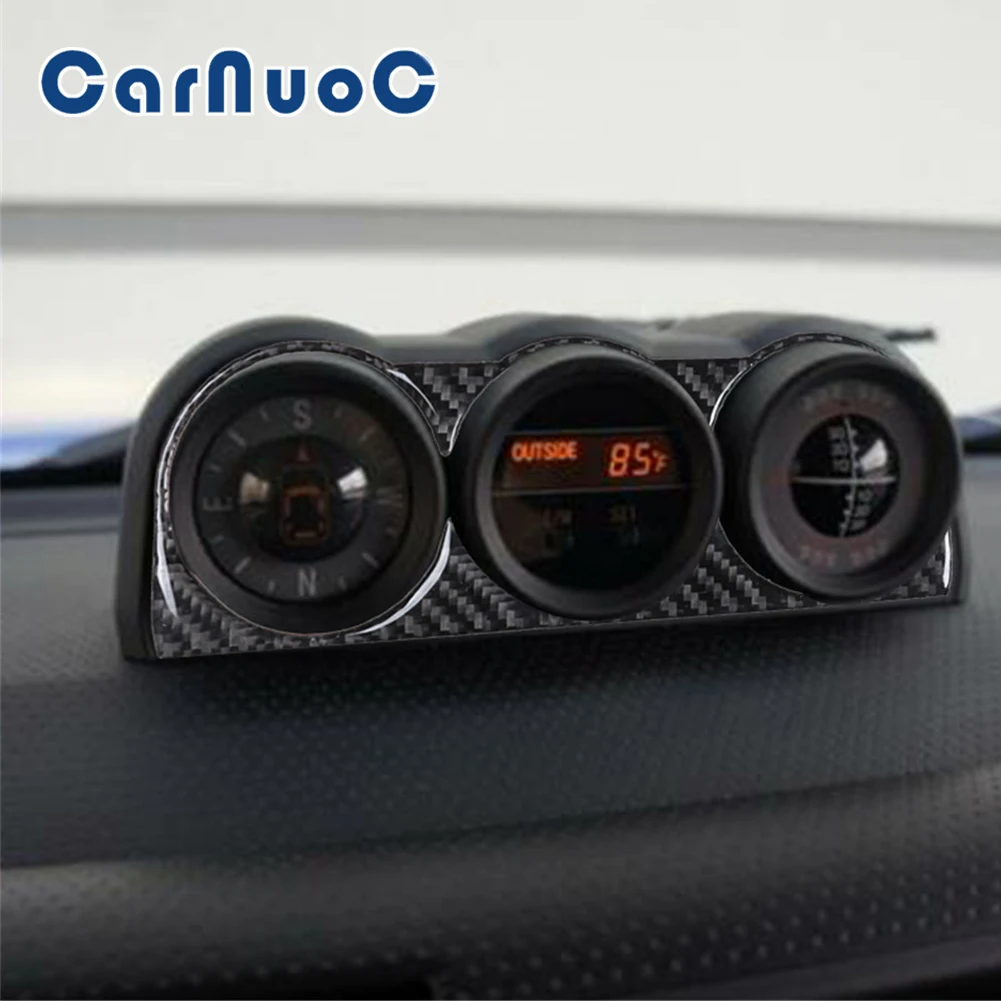 

Car Stickers Compass Border Decorative Strips For Toyota Cruiser FJ 2007-2021 Carbon Fibre Interior Mouldings Accessories