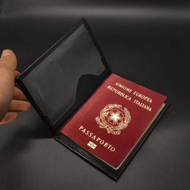 Custodia Passaporto Floreale In Pelle PU: Porta Documenti Da Viaggio Con Slot Per Carte E SIM, Design Rose E Peonie - 5