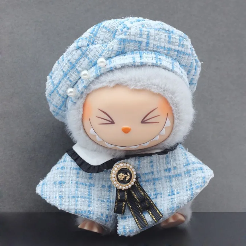 Labubu Sit and Party Series Doll Outfit - Classic Dress Set for Kids (No Doll Included)