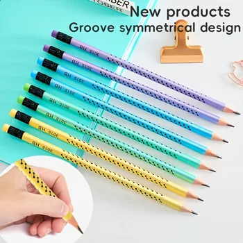 12 matite HB con temperamatite, adatte per disegno artistico professionale e calligrafia. Ideale per il rientro a scuola