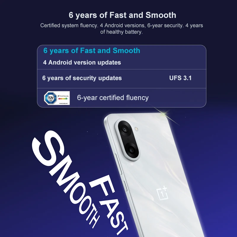 OnePlus Nord CE 5 グローバル版 スマートフォン 7100mAhバッテリー