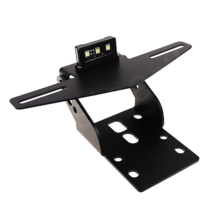 

Motorcycle License Plate Bracket Holder with LED Light Indicator for KTM RC 1250 250 390 2014 2015 2016 2017 2018 2019 2020