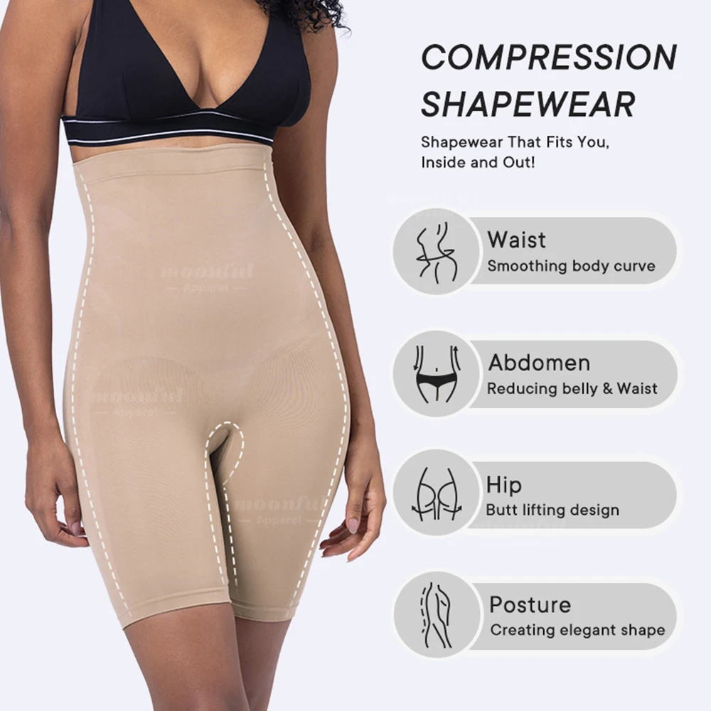 Waist Trainer Body Shaper High Waist Shaper Panties Slim Fit Shapewear Woman Tummy Control Shorts Slimming Female Body Shapers