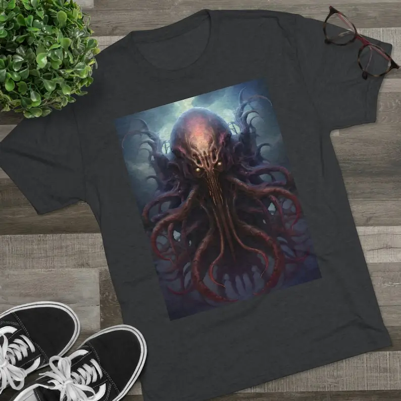 

The Mind Flayer Unisex TriBlend Crew Tee