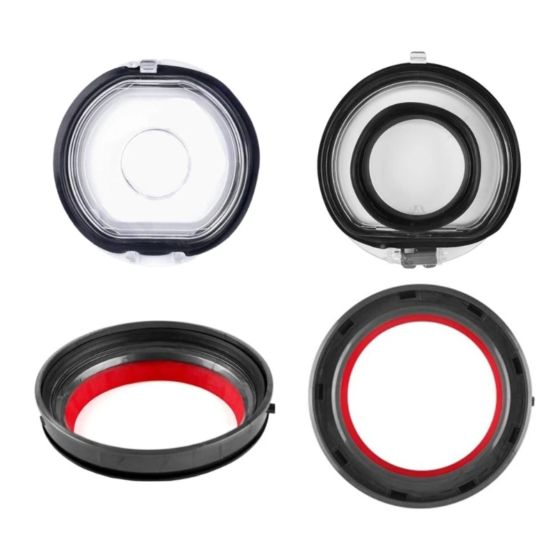 

For V7 V10 Vacuum Cleaner Bottom Lid Top Fixed Sealing Rings Dust Collection New Dropship
