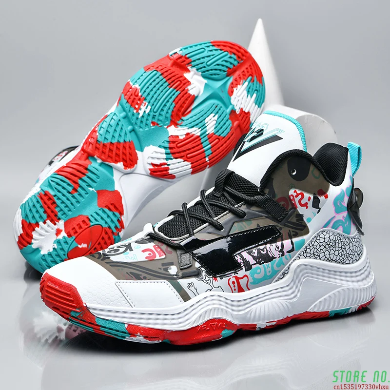 2022 Men's Basketball Shoes Women Cushioning Wearable Sports Shoe