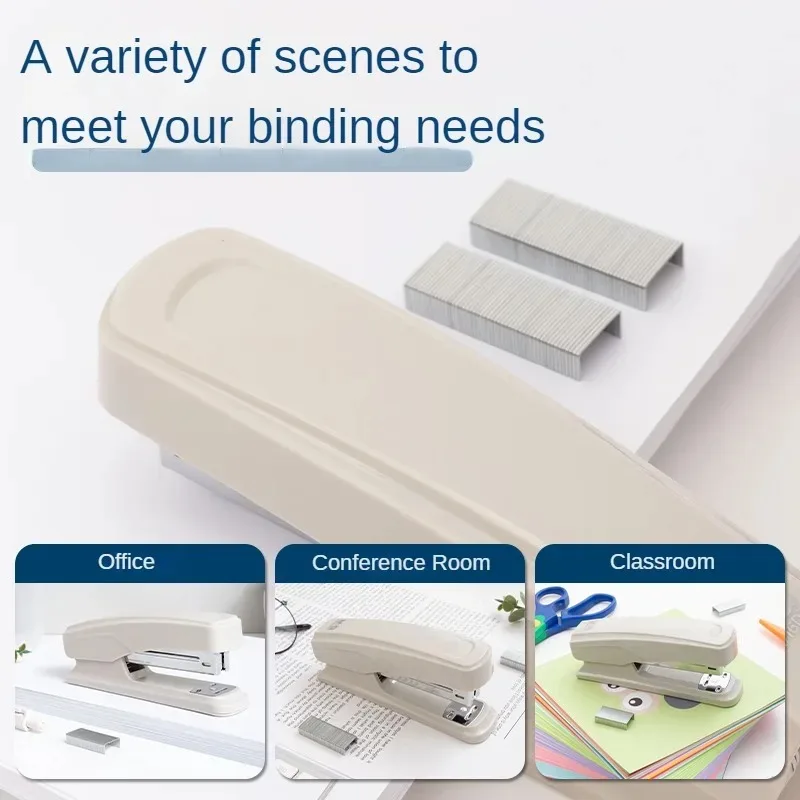 M&G Dual Mode Stapler Business Metal Durable Stapler #12 Office Supplies Single Pack Black/Gray Fits 24/6 & 26/6 Nail Patterns