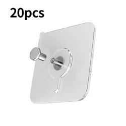 Set of Self-Adhesive Wall Hooks for Hanging Pictures and Frames (20pcs)