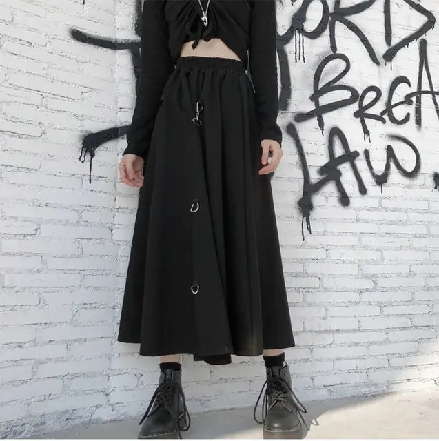 スカート KOLEAT WOMEN Summer Cooling Banding Cargo Long Skirt BLACK K Amazon.com: Women Cargo Long Skirt Long Cargo Skirts for