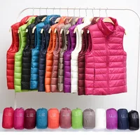 New 2024 Women Women Ultra Light Down Vests Slim Sleeveless Jacket Portable Girl Lightweight Windproof Waistcoat 1