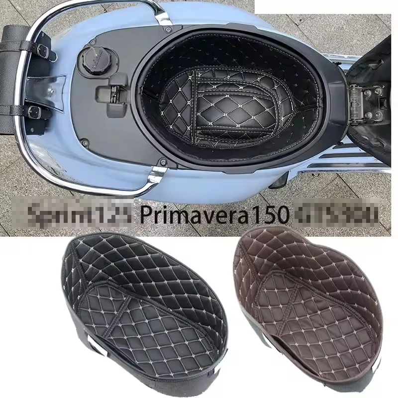 Vespa Motorcycle Storage Box Liner - Luggage Tank Cover & Seat Bucket Pad