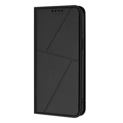 Portafoglio in pelle magnetico con custodia per telefono e slot per carte