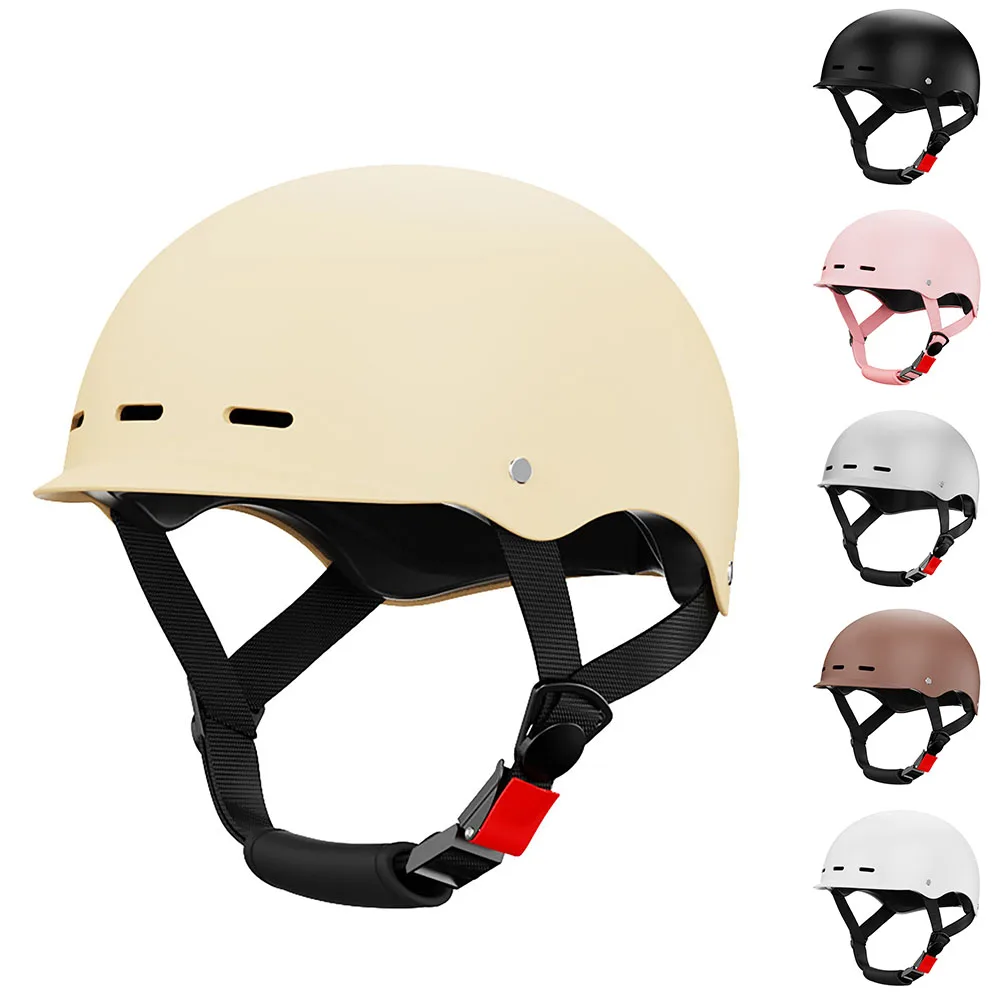 Ultra-Light Bicycle Helmet For Men Women Multiple Ventilation Holes Breathable Half Face Helmet For For For Outdoor Sports