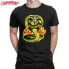 Karate Kid Cobra Kai Vintage T-Shirt Men Funny 100% Cotton Tee Shirt Round Neck Short Sleeve T Shirt Gift Clothes 1