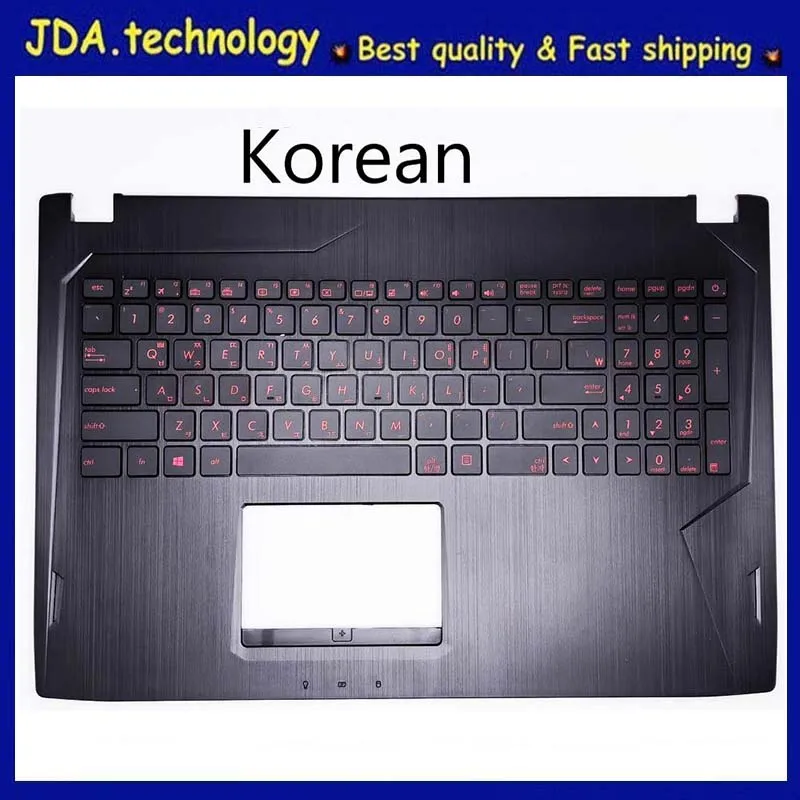 

MEIARROW New/Org For Asus GL502 GL502V GL502VS GL502VM FX60V ZX60VM palmrest Korea KR Keyboard upper cover Black