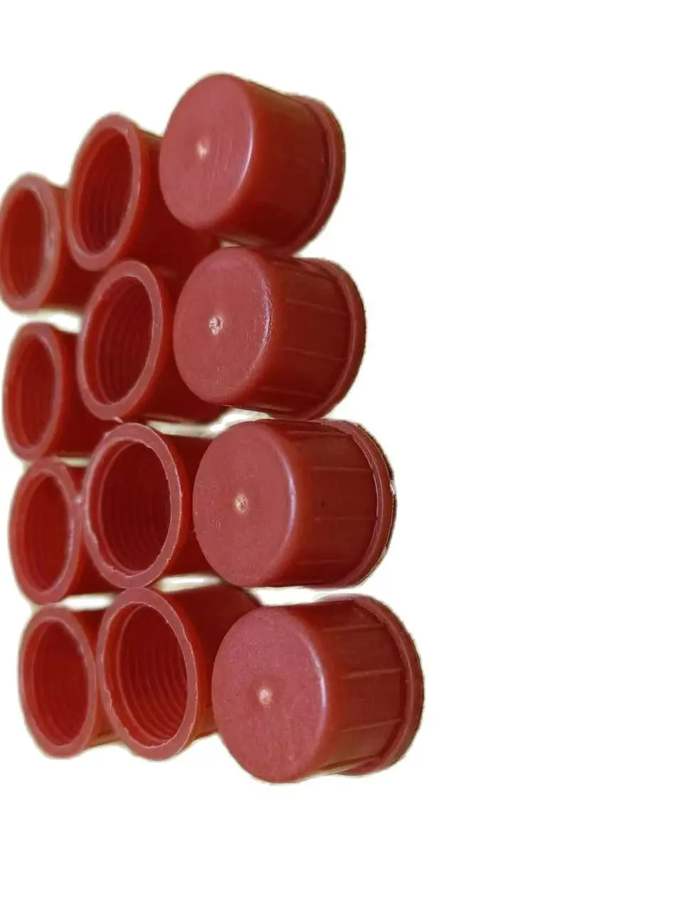 400pcs red color nozzle injector assembly dust cap size M14 INJECTOR