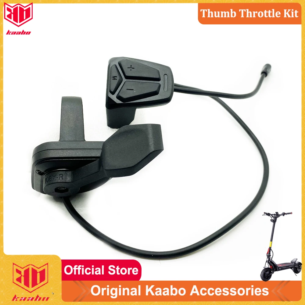 Originale Kaabo Thumb Throttle Button Kit Pezzo Di Ricambio Vestito Per Kaabo Wolf King Gt/Gtr Mantis X Mantis King Gt Tft Scooter Elettrico