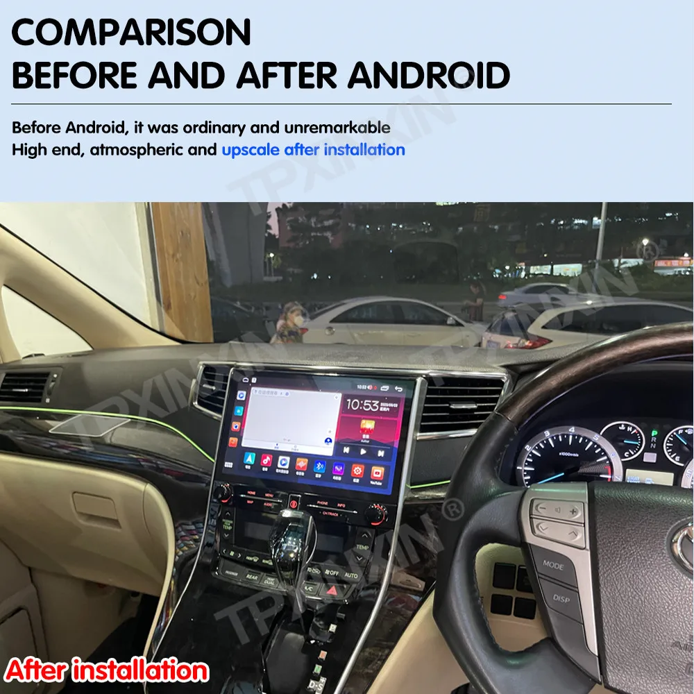 

11.5" For Toyota Alphard 20 Series 2008-2012 Car Radio Auto DSP Stereo GPS Navigatie Multimedia Player Head Unit Car accessories