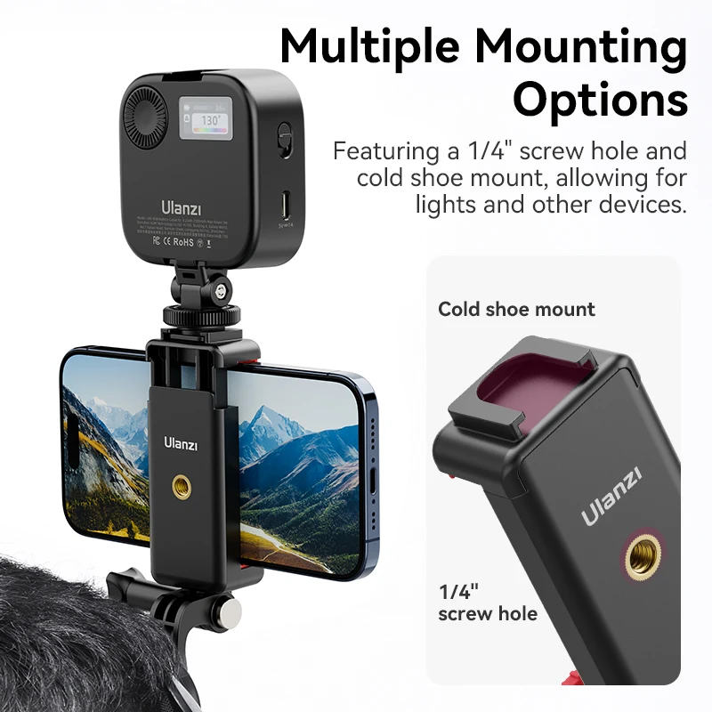 Ulanzi CM027 Chest Head Strap Mount Belt Phone For iPhone 15 14 Gopro insta360 x3 dji osmo Pocket 3 Action Camera Accessories