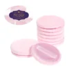 Puff Case Powder Puffs Triangle for Sponge Makeup of Housing Pressed Applicator Pad Facial Foundation Accessories Round Small 1
