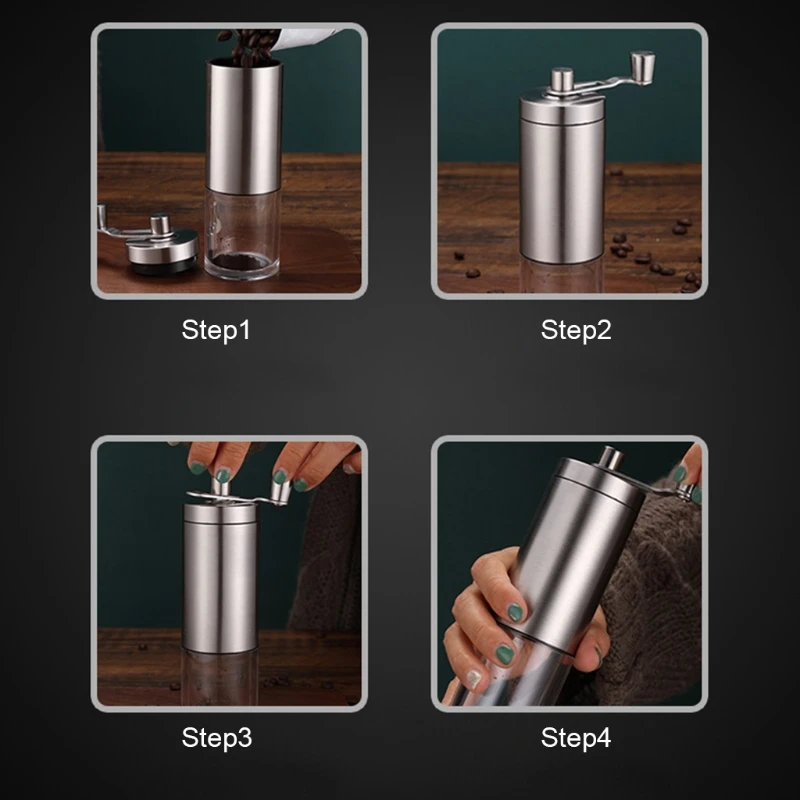 Hand Coffee Bean Mill - Grind Selector