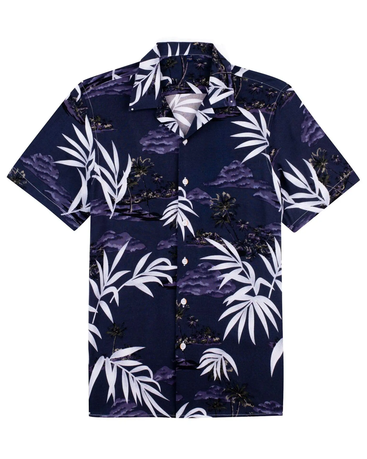Summer Hawaiian Shirt 3d Printed Colorful plant Men Women Clothing Beach Short Sleeve Blouse Fashion Men's Vocation Lapel Camisa 2
