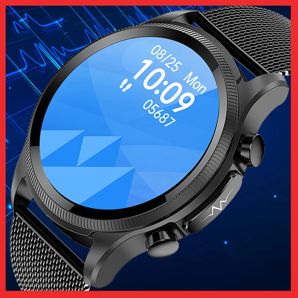 

Smart Watch Men ECG PPG Non-invasive Blood Glucose Body Temperature Pressure Temperature Monitor Elderly Health Sport Smartwatch
