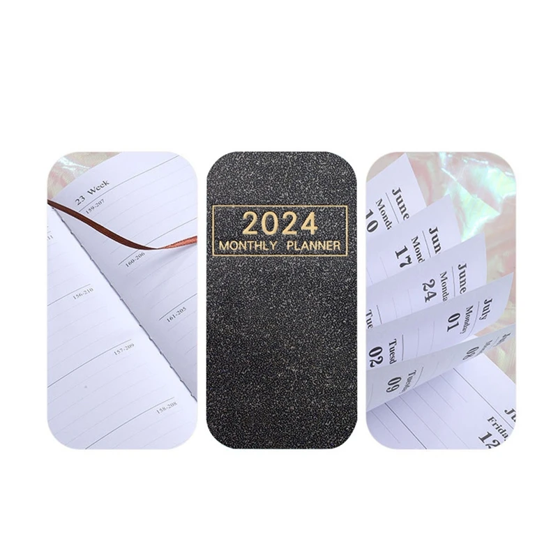 2024 2024 미니멀리스트 교사 플래너, 24 시간 플래너, 타임 슬롯 포함 연간 플래너