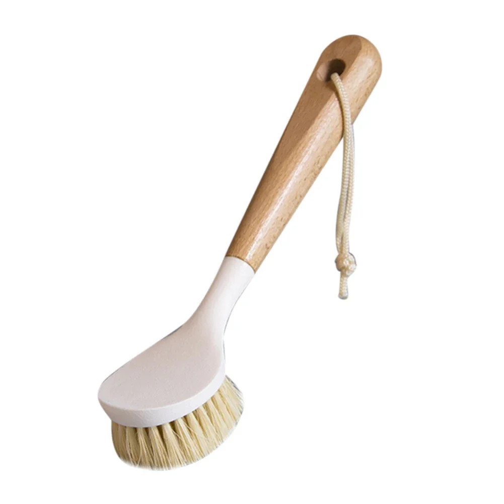 ~1pc 1Kitchen 1Cleaning 1Pot Brush Non-Stick Oil Long-handled Hanging Pot Cleaning Brush Kitchen Cleaning Tools