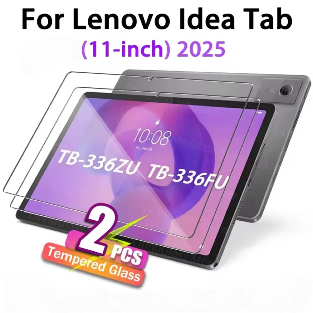 HD Tempered Glass Screen Protector, 2-Pack – Anti-Fingerprint, 11-Inch Tablet Protective Film