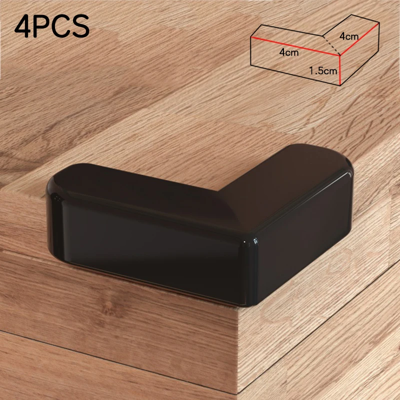 4Pcs Silicone Corner Protectors For Children Baby Safety Table Edge Protection Cover Child Anticollision Table Corner Edge Guards