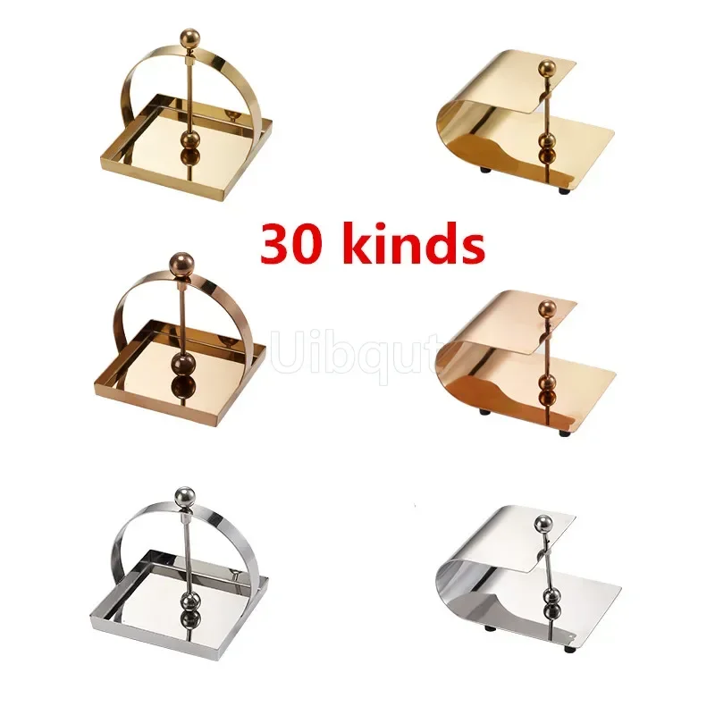 Stainless Steel Tissue Napkin Paper Serviette Dispenser Table Paper Towel Holder Kitchen tissue box Home Restaurant Party Decor