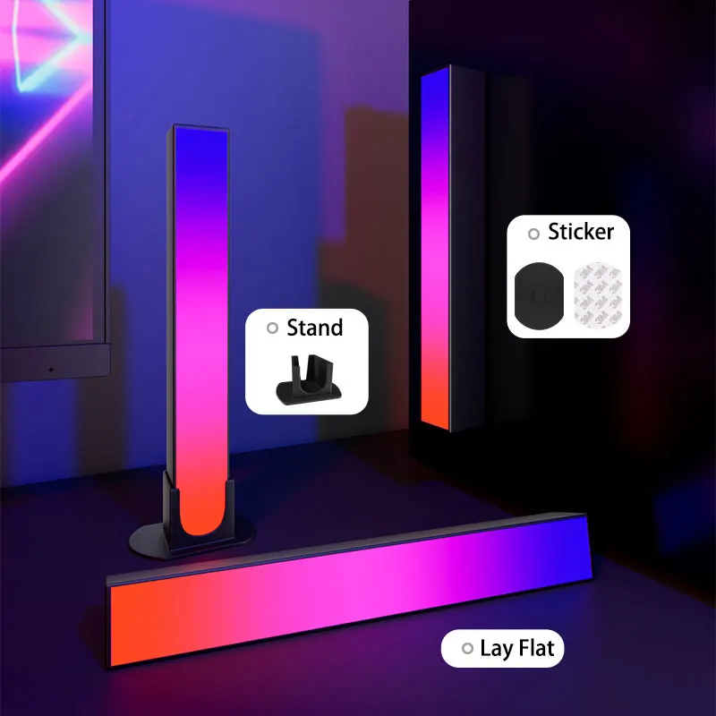 Led Lamp Led Strip Backlight MUCAI RGB Music Sound contro LED Light bar Ambient Lightl light app control