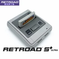 RETROAD 5+Ultra SUPER HD ENTERTAINMENT, console principale compatible avec les cartouches de jeu Super NES/Super Famicom PAL&NTSC, taille originale 1