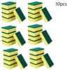 20/30pcs Dishwashing Sponge Kitchen Nano Emery Magic Clean Rub Pot Rust Focal Stains Sponge Removing Kit Cleaning Brush Sponges 1
