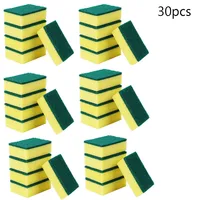 20/30pcs Dishwashing Sponge Kitchen Nano Emery Magic Clean Rub Pot Rust Focal Stains Sponge Removing Kit Cleaning Brush Sponges 1