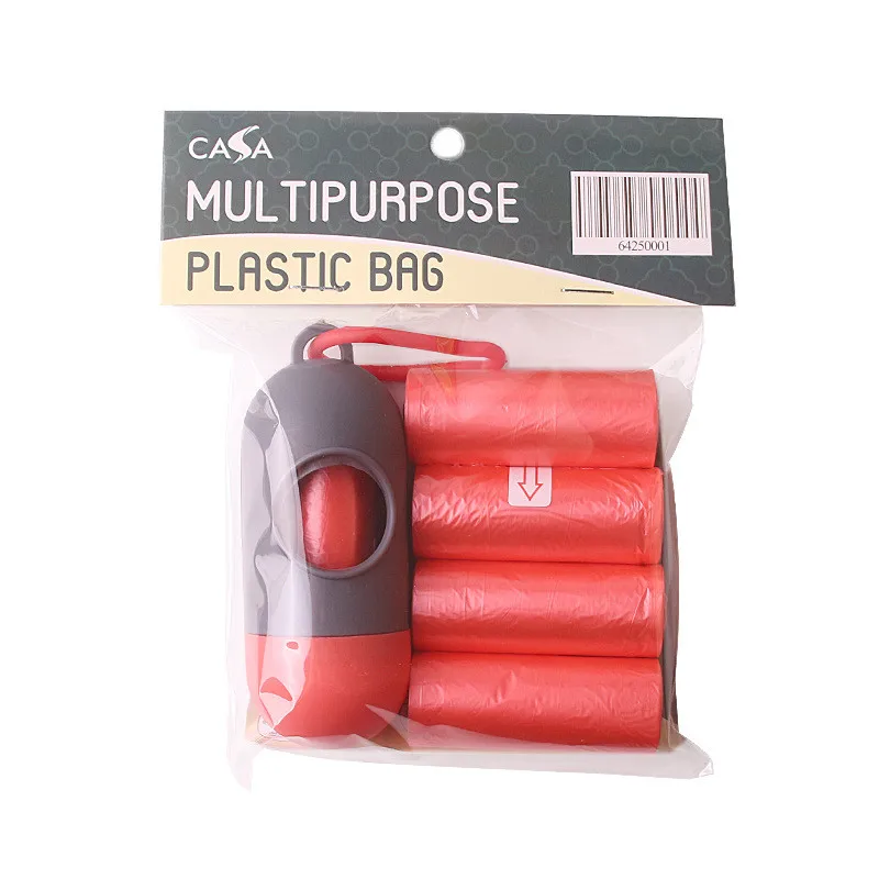 Eco-Friendly Dog Waste Bags Set with Dispenser - Safe & Non-toxic Pet Cleanup Accessories
