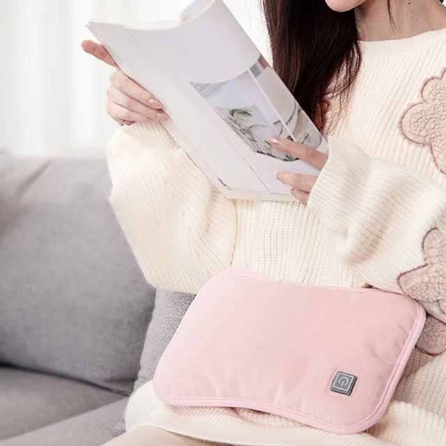 Graphén Elektromos Hő Kézmelegítő Újratölthető Hőcsomag Állítható 3 Sebességváltó Forró Vízzsák Újrafelhasználható Biztonság A Nők Számára - Image 4