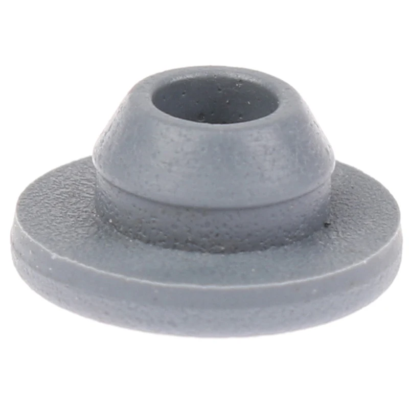100Pcs Rubber Stoppers Self Sealing Injection Ports Inoculation Medical For 13mm Glass Bottles Vials Opening Sealing Organizer 5